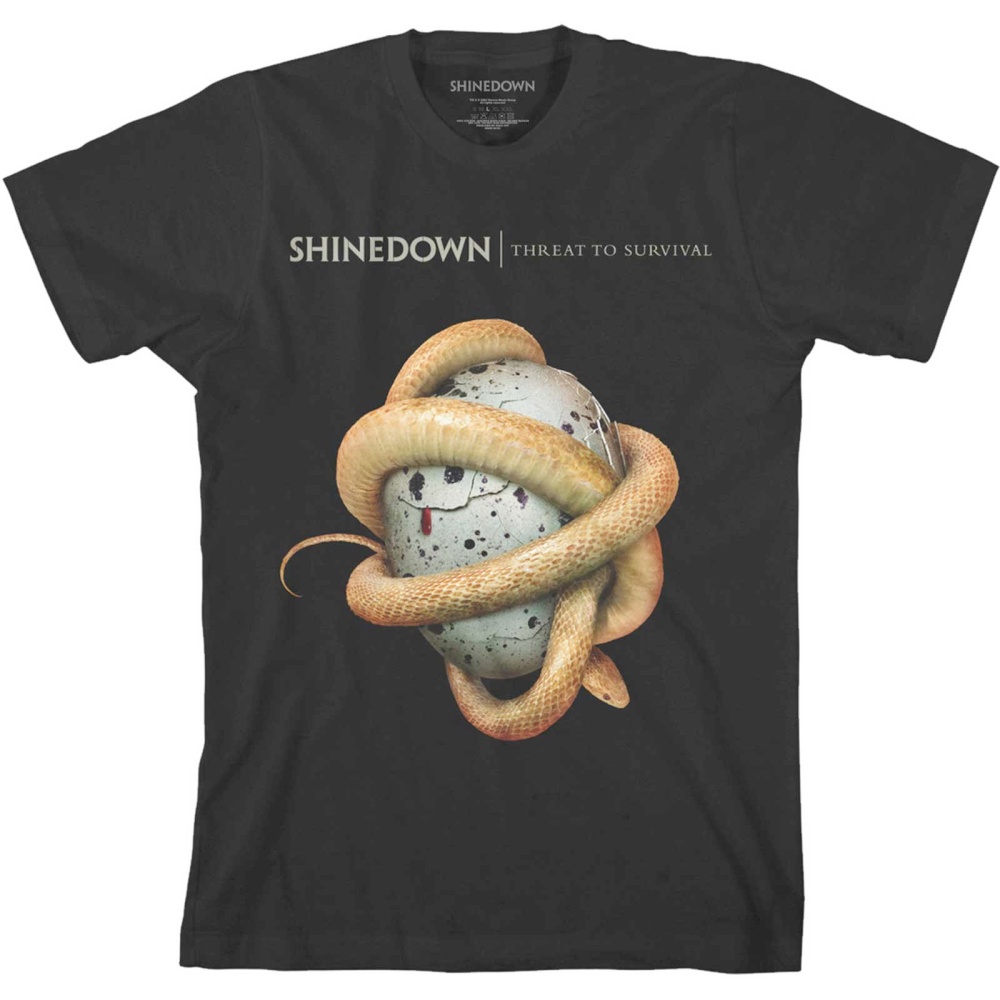 Shinedown - Clean Threat Tshirt Homme - Noir